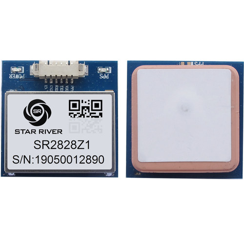 SR2828Z1 GPS北斗三BDS双星定位模组AT6558F芯片陶瓷天线模块一体 - 图3