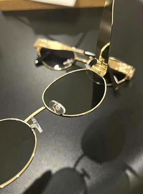 金属椭圆出游NYE太阳镜防晒个性