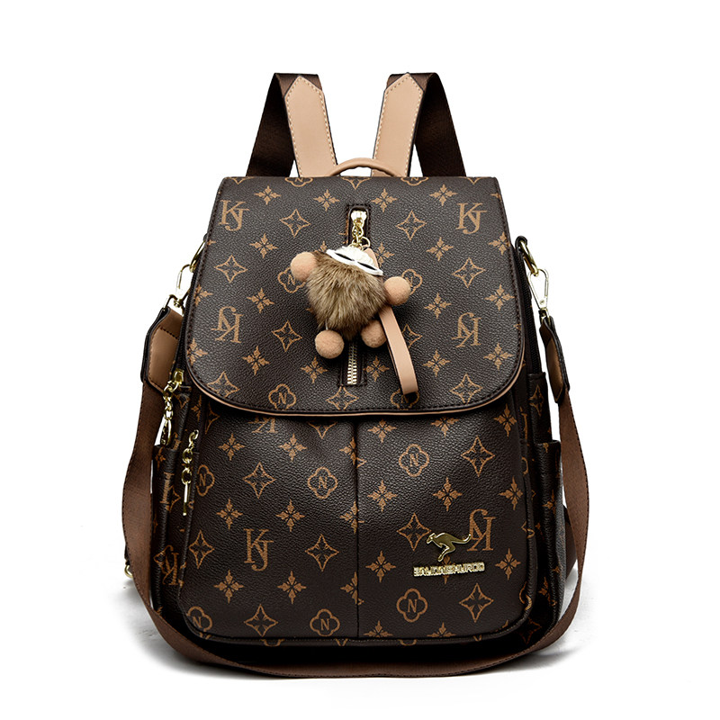 品牌正品真皮双肩包2025春新款女士百搭旅游背包大容量软皮妈妈包,淘宝优惠券,粉丝福利购,淘宝优惠卷