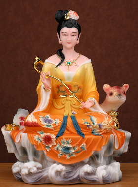 黄三太爷太奶神像汉白玉四大家族仙家像体黄家真身家用供奉摆件