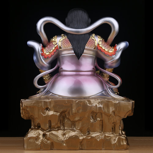 真武大帝神像玄天上帝摆件道家玄武大帝北极真君祖师树脂家用供奉 - 图3