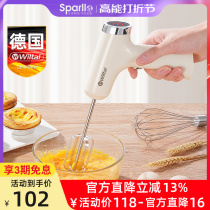 German Electric Eggbeater Household Small Handheld Mini Agitators Multifunction Chicken Cake Whiter non-manual