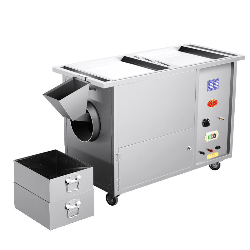 商用炒货机全自动炒板栗机器糖炒栗子机小型摆摊花生芝麻瓜子燃气,淘宝优惠券,粉丝福利购,淘宝优惠卷