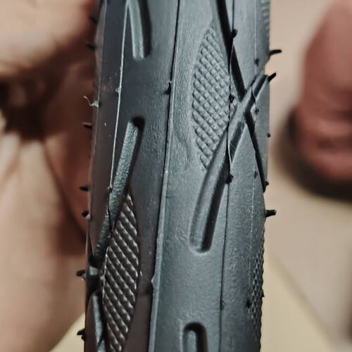 20寸X1.50折叠小轮自行车轮胎20*1.50P18公路车内外胎20寸40-406 - 图2