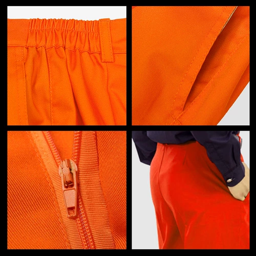 Демисезонные рабочие штаны, красный износостойкий чай улун Да Хун Пао, увеличенная толщина, прямые продажи с завода