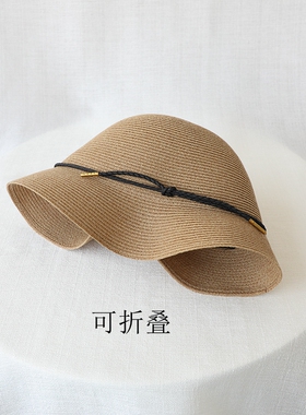 草帽简约经典韩版渔夫帽