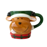 Рождественская кубка Nordic ins милая девочка Cup Cust Creative Student Trend Trend Trend Ceramic Water Cup Cup Cup Cup