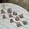 Zhenshe S925 sterling silver freshwater pearl ring collection
