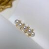 <Star Broken Dreams> Ni Ni's same natural pearl ring Seiko sterling silver garland open ring 2026 new style