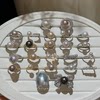 Zhenshe S925 sterling silver freshwater pearl ring collection