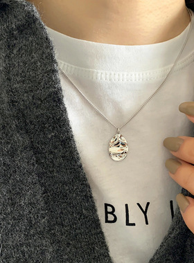 925纯银项链女锁骨链小众设计简约轻奢ins风网红配饰百搭感潮