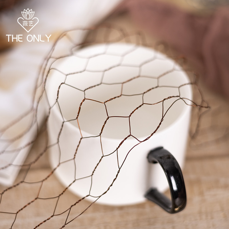 薇艺 花艺鸡笼网六角网花艺造型网花瓮插花无花泥插花园艺材料,淘宝优惠券,粉丝福利购,淘宝优惠卷