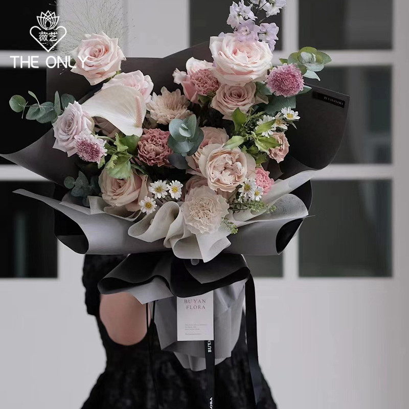 薇艺纯色欧雅纸鲜花包装纸韩风初恋包花纸花束包装纸防水花艺资材,淘宝优惠券,粉丝福利购,淘宝优惠卷