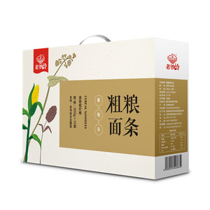 【GT】老爷岭粗粮面条礼盒 东北玉米荞麦高粱干面条300gx12袋