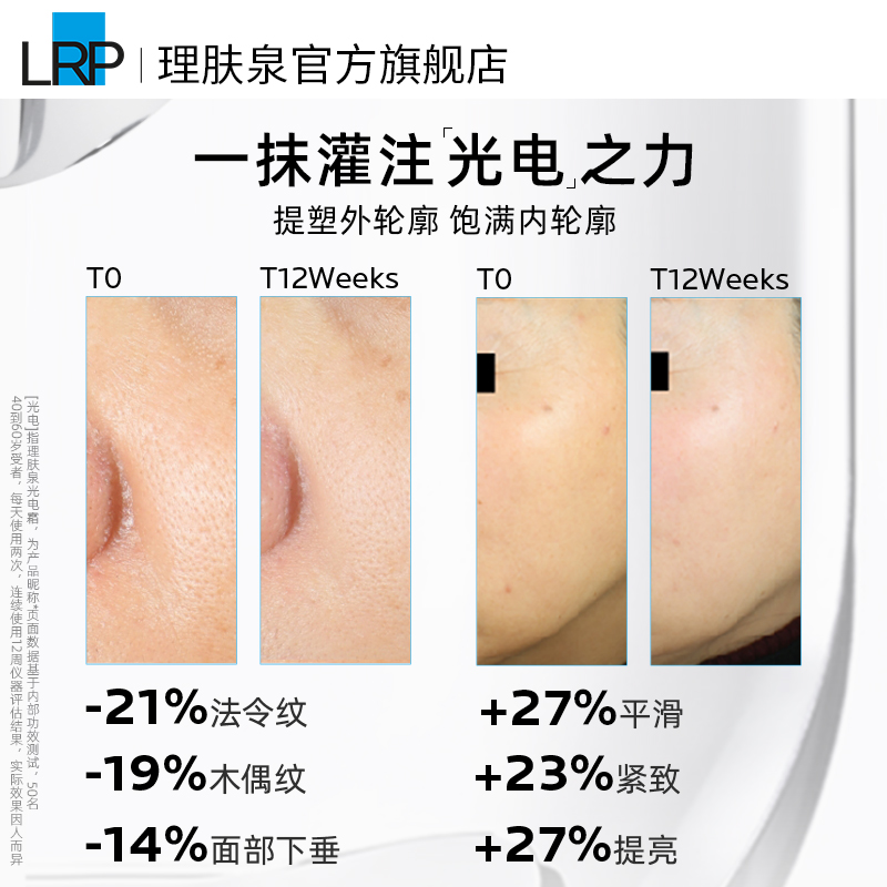 【重磅新品】理肤泉赋活修护面霜光电抗皱紧致淡纹秋冬舒缓礼盒