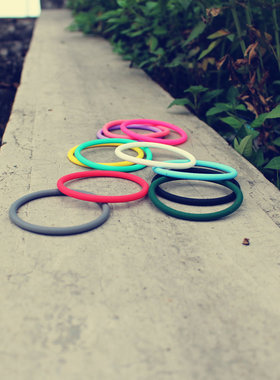 权志龙佩戴糖果色硅胶手环gd同款