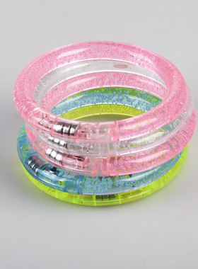 led亚克力七彩变色发光手镯