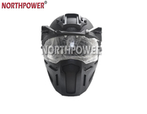 CS Tactical mask Protective can hang FAST helmet half-face shield