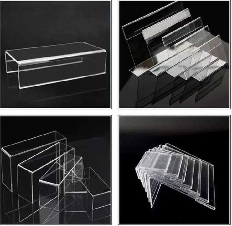 亚克力定制多边形盒子弯折展架展示柜隔离架 - 图1