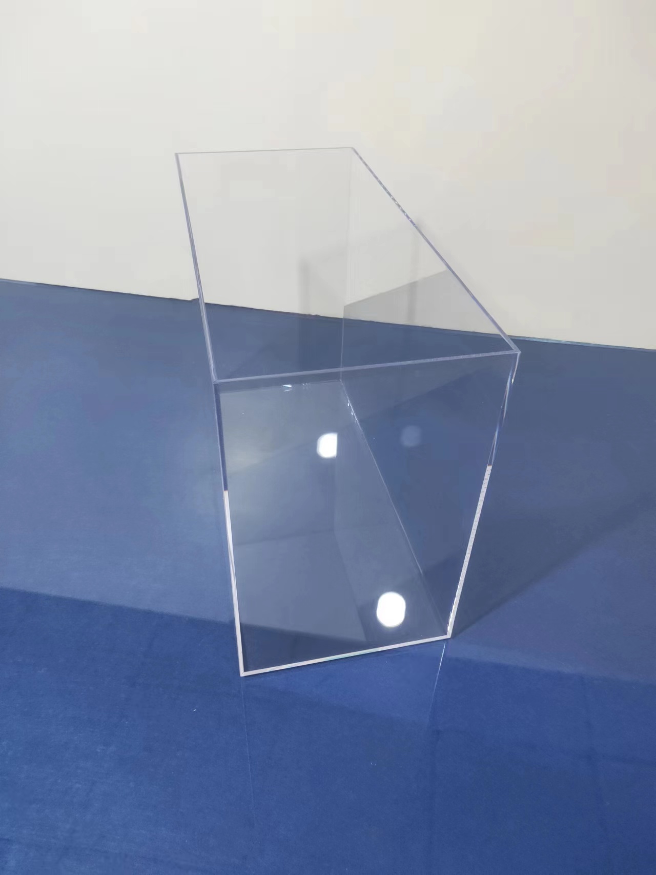 北京定制亚克力盒子展示盒防尘罩收纳盒展架激光切割雕刻透明板 - 图0