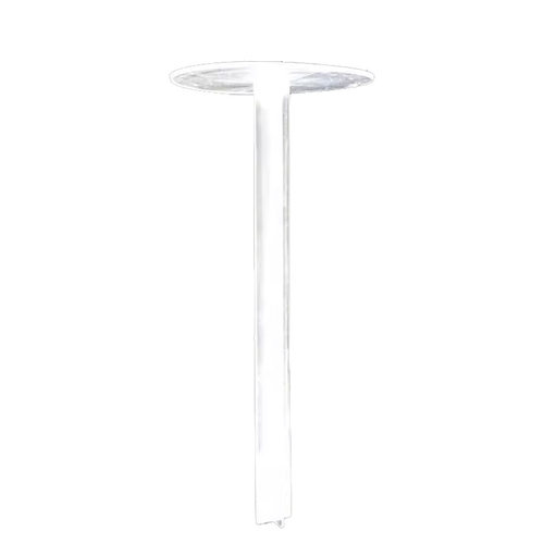 长底托新年蛋糕玩偶一次性摆件固定器烘焙配件塑料装饰透明厚底座 - 图3