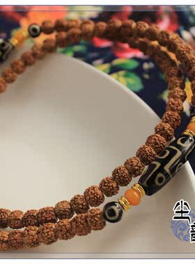 金刚菩提天珠尼泊尔佛牌链子