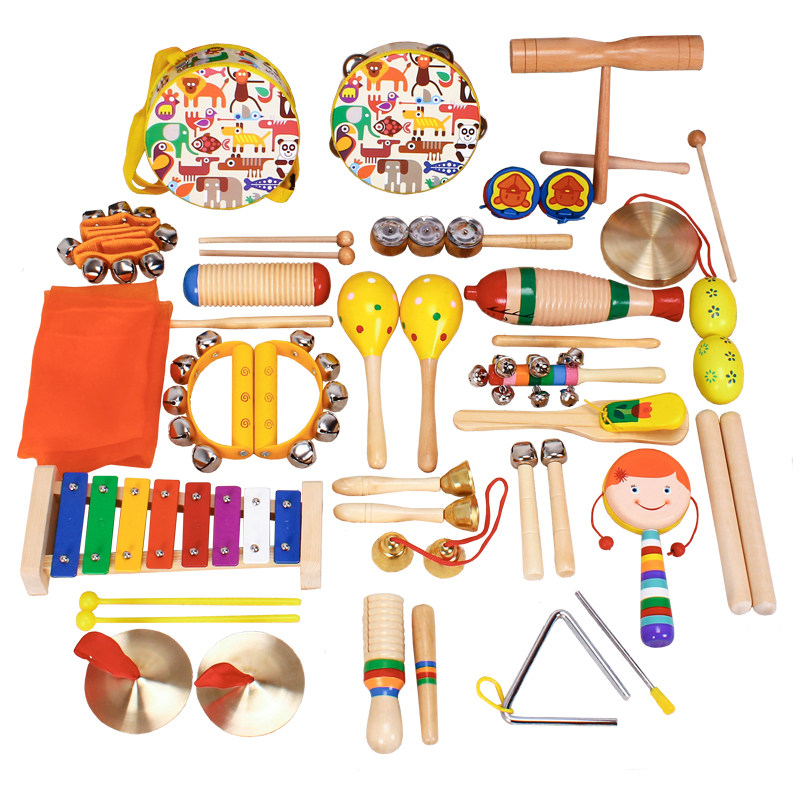 奥尔夫套装沙锤打击音乐乐器幼儿园教材小学音乐教具鼓婴儿手摇铃,淘宝优惠券,粉丝福利购,淘宝优惠卷