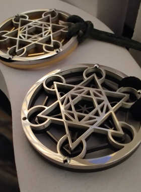 进口立方体吊坠