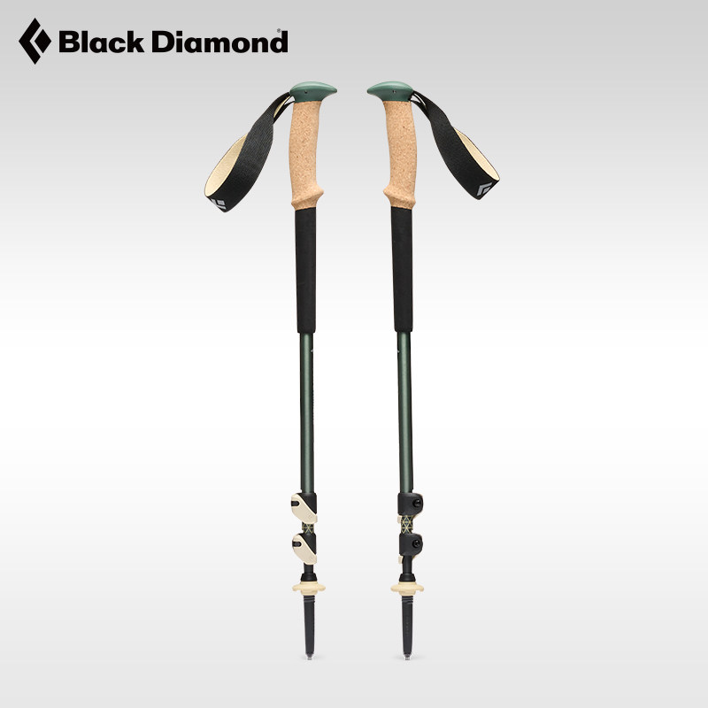 BlackDiamond黑钻BD户外登山杖专业铝合金可伸缩手杖徒步杖110065