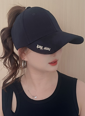 女款大头围宽檐防晒棒球帽