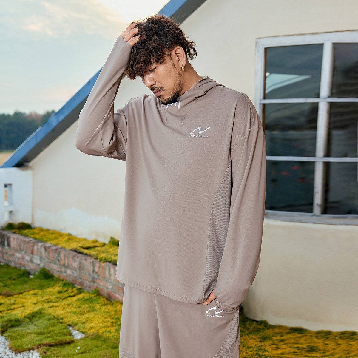 NMAX大码潮牌男装25年夏季防晒服upf40+户外钓鱼连帽防紫外线外套,淘宝优惠券,粉丝福利购,淘宝优惠卷