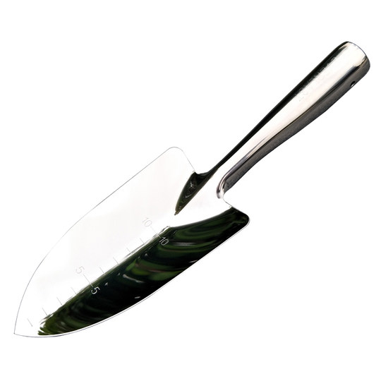 不锈钢小铲子种花工具家用盆栽耙子阳台移盆赶海花艺一体成型新款