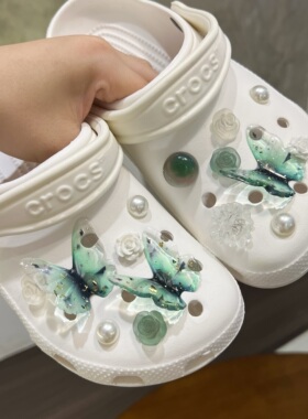 适配卡骆驰crocs洞洞鞋配饰diy装饰鞋扣配件cross鞋花小红书同款