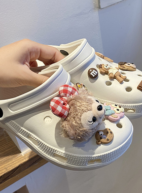 适配crocs洞洞鞋diy配饰鞋花配件装饰扣卡通3D立体鞋扣小红书同款