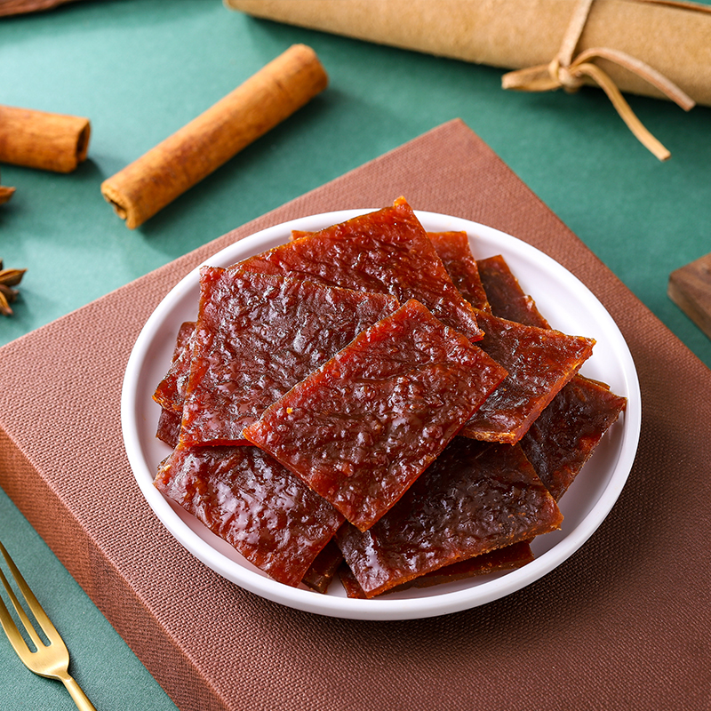 一封情酥靖江特产猪肉脯原味香辣味肉脯边角料肉片休闲办公室零食 - 图2