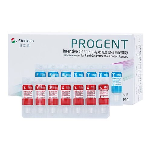 Menicon美尼康AB液RGP硬性隐形眼镜护理液角膜ok镜目立康除蛋白TF - 图3