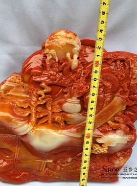 仿寿山石佛光普照观赏摆件家居客厅玄关酒柜办公室工艺品礼品摆设