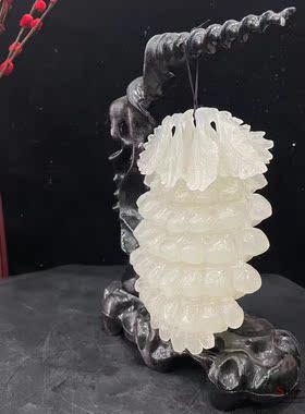 玉乡之源玉保平安客厅葡萄摆件