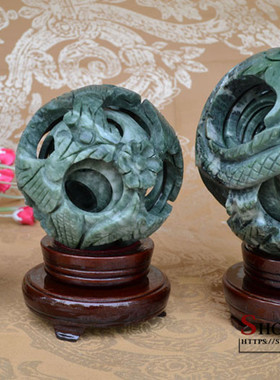 客厅风水球天然简约现代