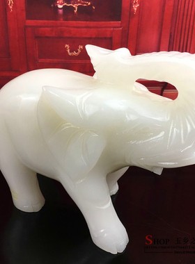 白玉乔迁客厅工艺品吸水简约现代