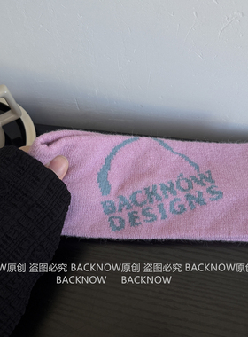 BACKNOW软糯纯色针织宽边发带