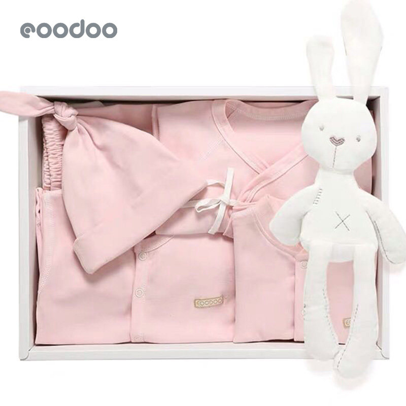 新生儿婴儿衣服套装春秋冬纯棉礼盒 eoodoo婴儿礼盒