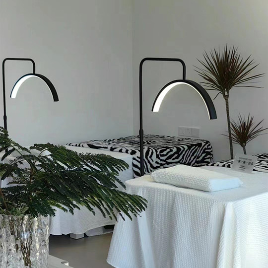 Nail art led floor lamp grafting eyebrow tattoo floor lamp