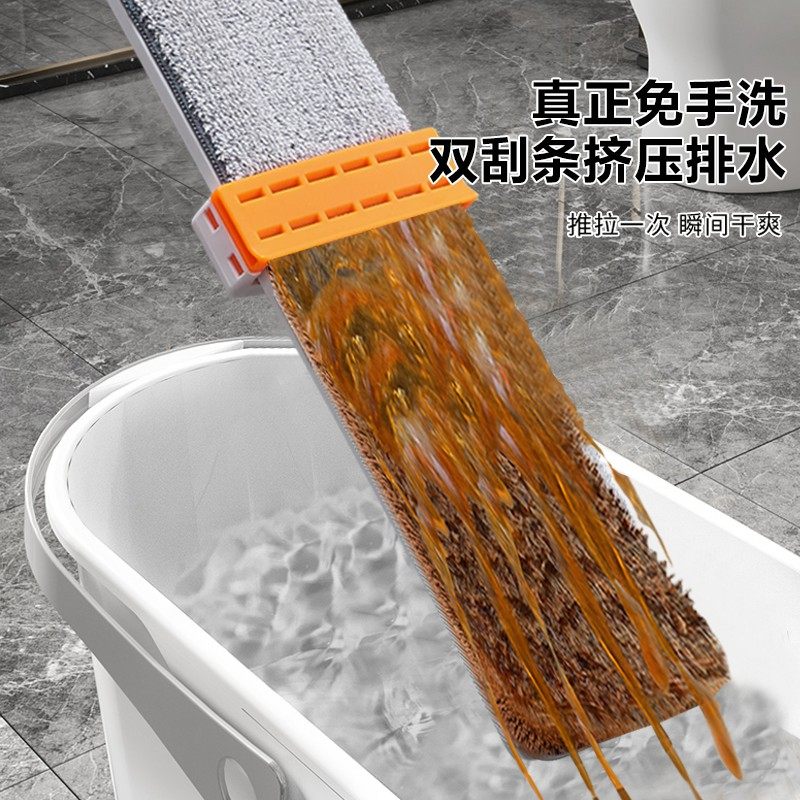 免手洗拖把家用一拖净50cm懒人平板拖布瓷砖木地板墩布拖地神器,淘宝优惠券,粉丝福利购,淘宝优惠卷