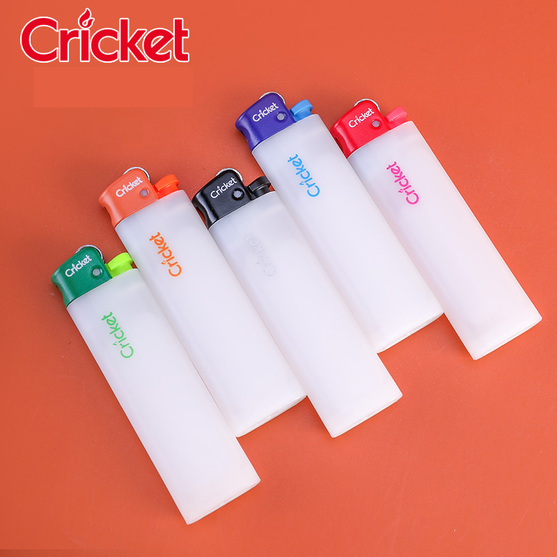 正品cricket草蜢打火机创意一次性防爆砂轮火石滑轮式火机定制-图2