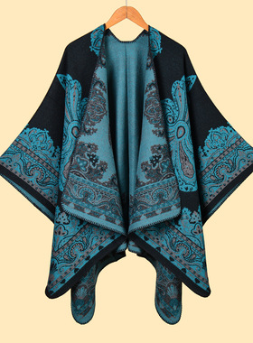 CloakWarmPhotoEthnicShawl