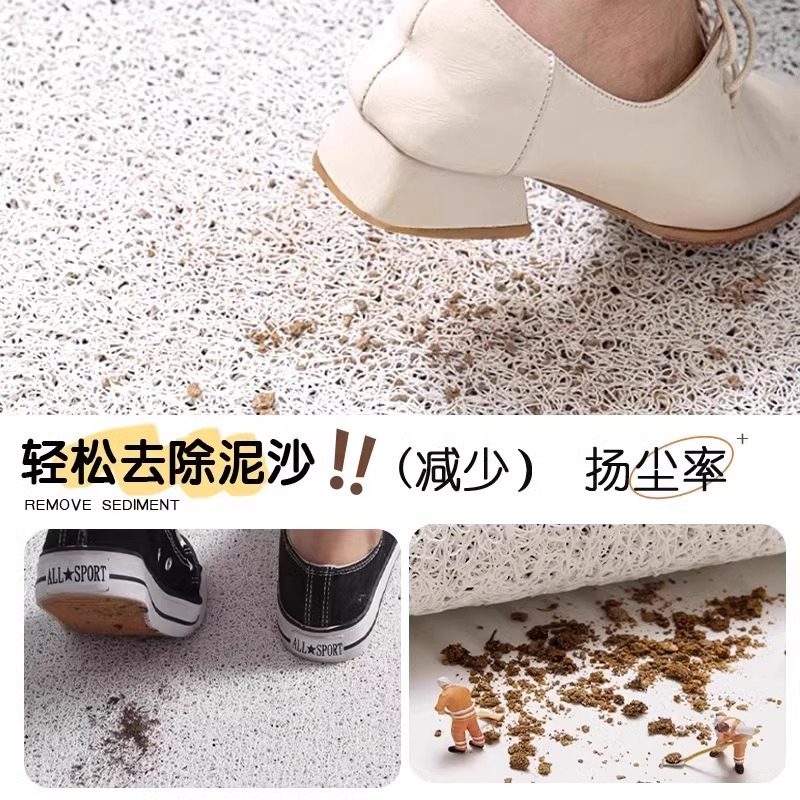 拱形入户门地垫可爱猫丝圈脚垫除尘耐脏可裁剪门垫玄关门厅地毯,淘宝优惠券,粉丝福利购,淘宝优惠卷