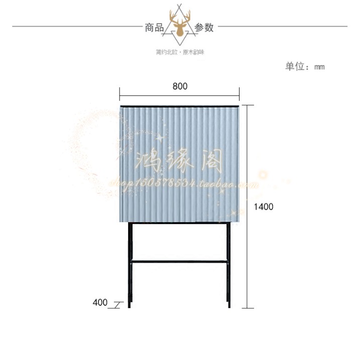 简约烤漆个性餐边柜高柜酒柜创意边柜客厅装饰柜碗柜小户型柜定做 - 图3