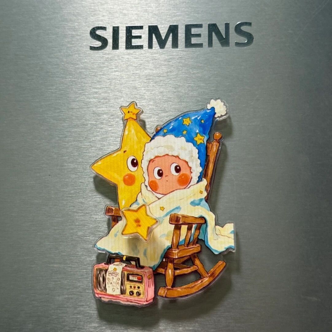 Fantasy Star Man 2nd Refrigerator Magnet Creative Cartoon