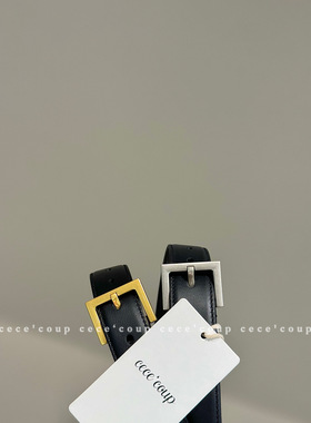 cece coup匕入款！12/31新品 24s 经典字母腰带 皮带 2.0cm 3.0cm
